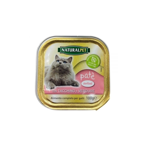 Naturalpet Patè Sterilized 100 Gr Tacchino e Verdu BRI906168