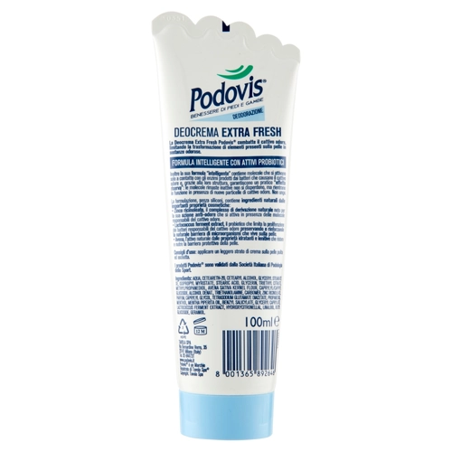 Podovis Deodorazione Deocrema Extra Fresh 100 ml BRI910917