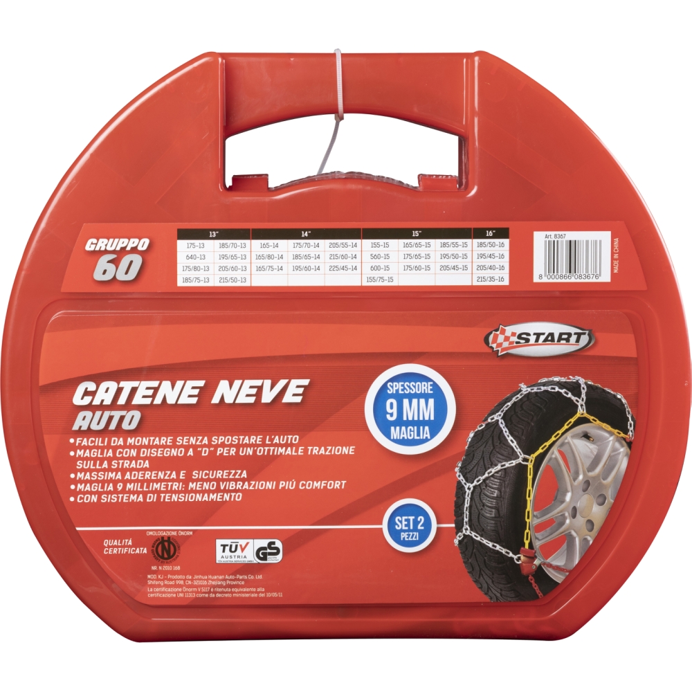 START Catena da neve da 9 mm