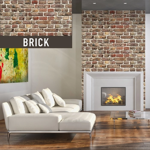 Lastra PLASTONDA DECOR BRICK L1000 x L500 m, spessore 3 mm, superficie 0,5 m² BRI916085