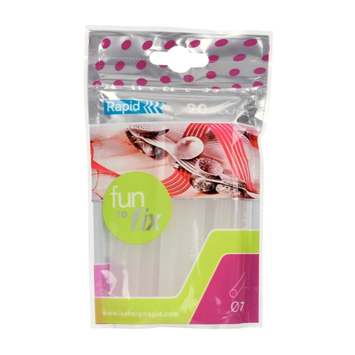Stick di colla a caldo Colla F2F Trasparente formato 80 g BRI917229