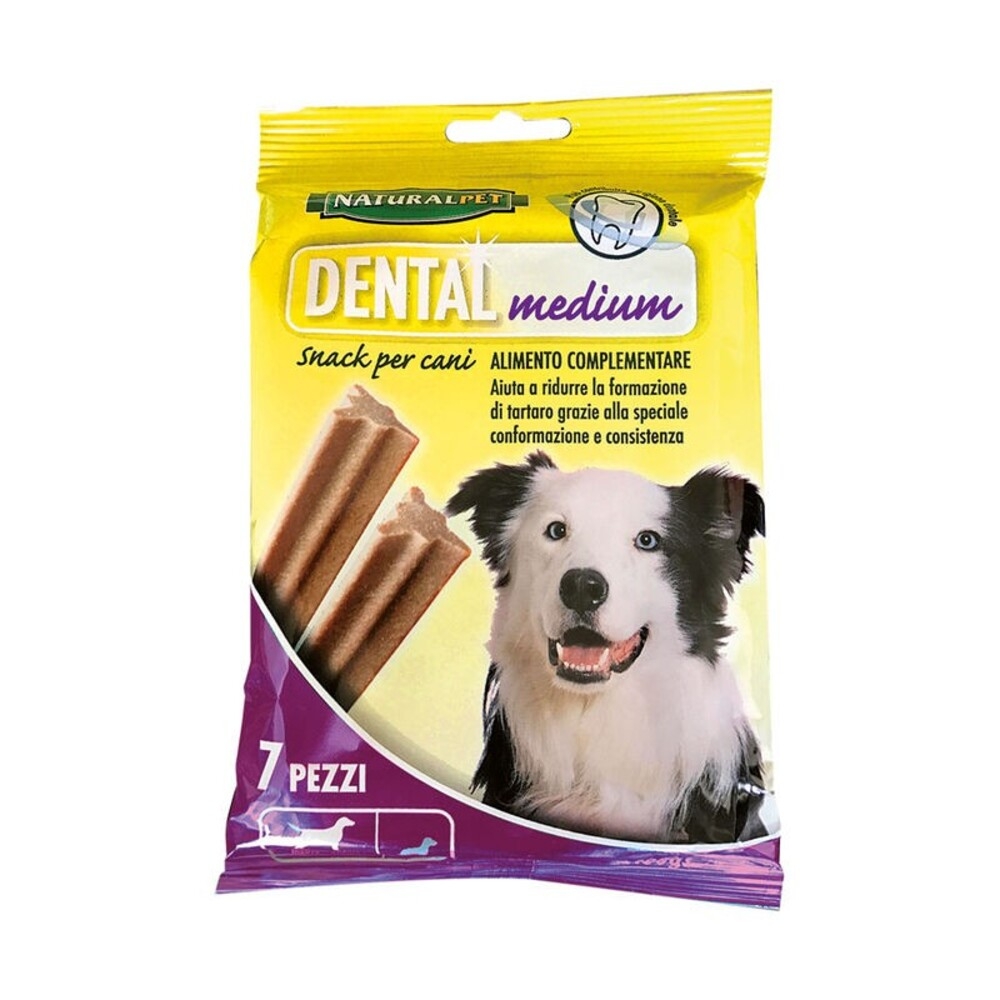 Naturalpet Naturalpet Dental Joy Medium Snack 9 pz