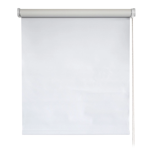 Tenda a rullo, 45x250 cm, bianco a tinta unita BRI951683