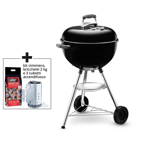 BARBECUE BAR-B-KETTLE, 47 CM + KIT CIMINIERA  BRIBA1547679